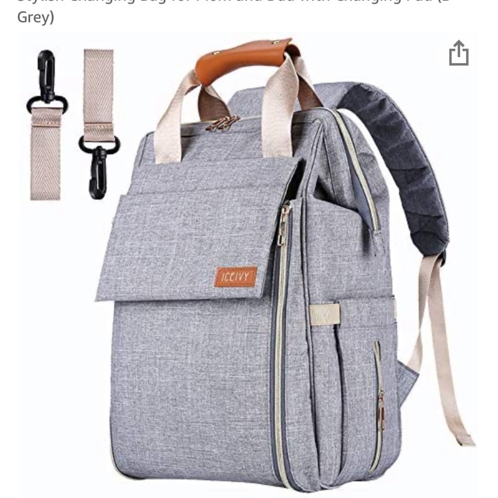 Diaper bag backpack
